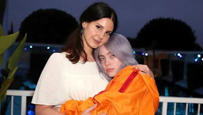 Billie Eilish compartió sus luchas internas en una entrevista con Lana del Rey