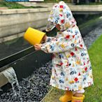 日本兒童雨衣男童女童學生幼兒園寶寶雨披防雨書包位玩水上學輕便