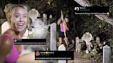 Influencer's Spooky Graveyard Cleanup Sends Shivers Across the Internet: 'Saw That Shavel Move..'