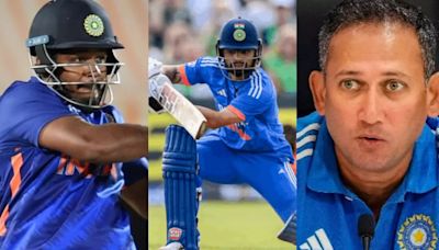Sanju Samson's ODI Snub Justified By Agarkar With Rinku Singh's T20 World Cup Omission Remark