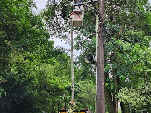 凱米暴風圈進逼 台電台北市區處籲修剪樹枝防颱