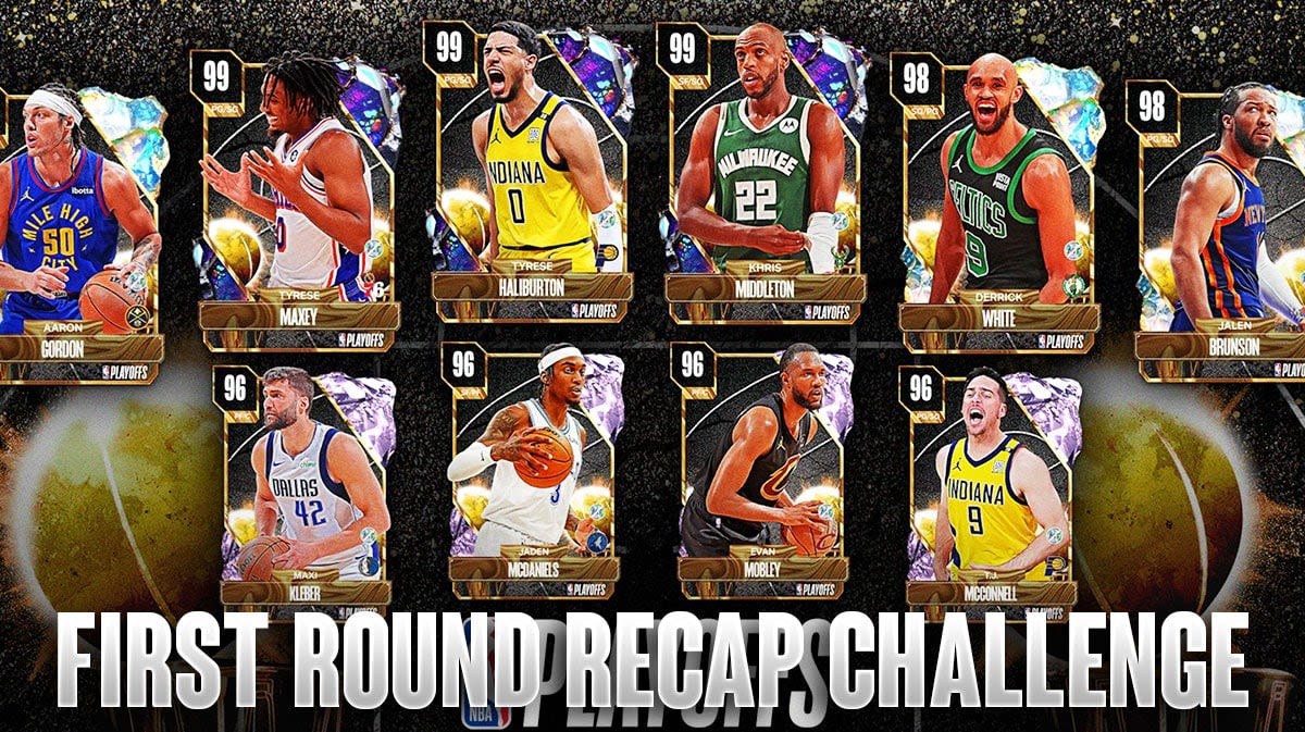 NBA 2K24 First Round Recap Challenge Offers Haliburton & More