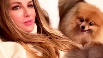 Kate Beckinsale Briefly Loses Pomeranian Myf as She Runs Away After Being Scared by Fourth of July Fireworks