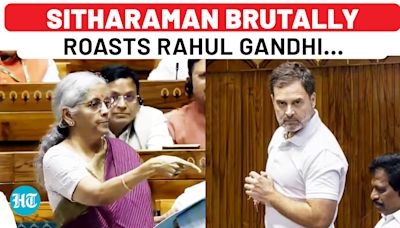 Nirmala Sitharaman’s Savage Counter To Rahul Gandhi Over ‘Halwa’ Controversy In Lok Sabha | Watch