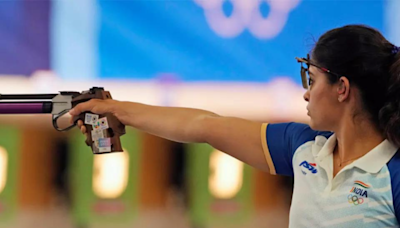 Manu Bhaker makes history: Olympic bronze in shooting ends India's 12-year wait; See pictures - Manu Bhaker breaks 12-year Olympic jinx