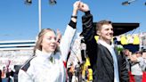 Couple Gets Married in 10 Second NASCAR Pit Stop Wedding— See the Bride and Her Beer Can Bouquet!