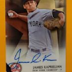 James Kaprielian 2015 Bowman's Best RC Auto 卡面新人簽