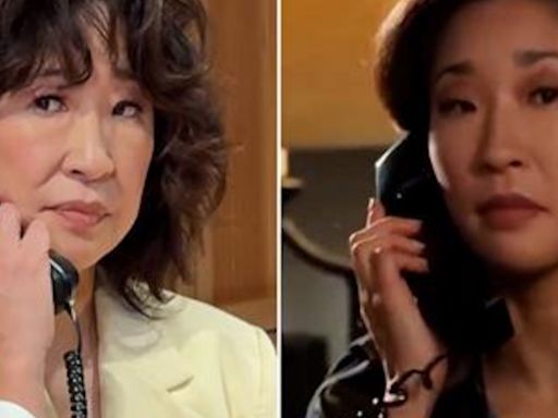Sandra Oh Recreates Her Iconic ‘Princess Diaries’ Phone Scene For Anne Hathaway - E! Online