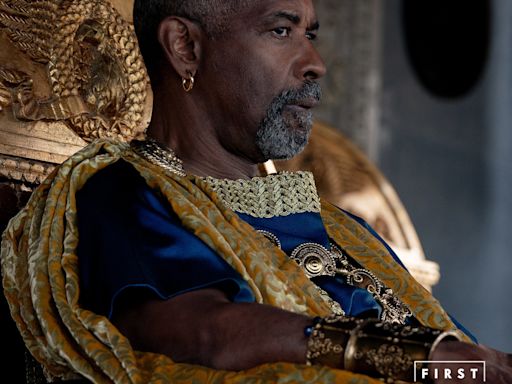 Denzel Washington in 'Gladiator 2': First Look at Sequel from Paramount Pictures