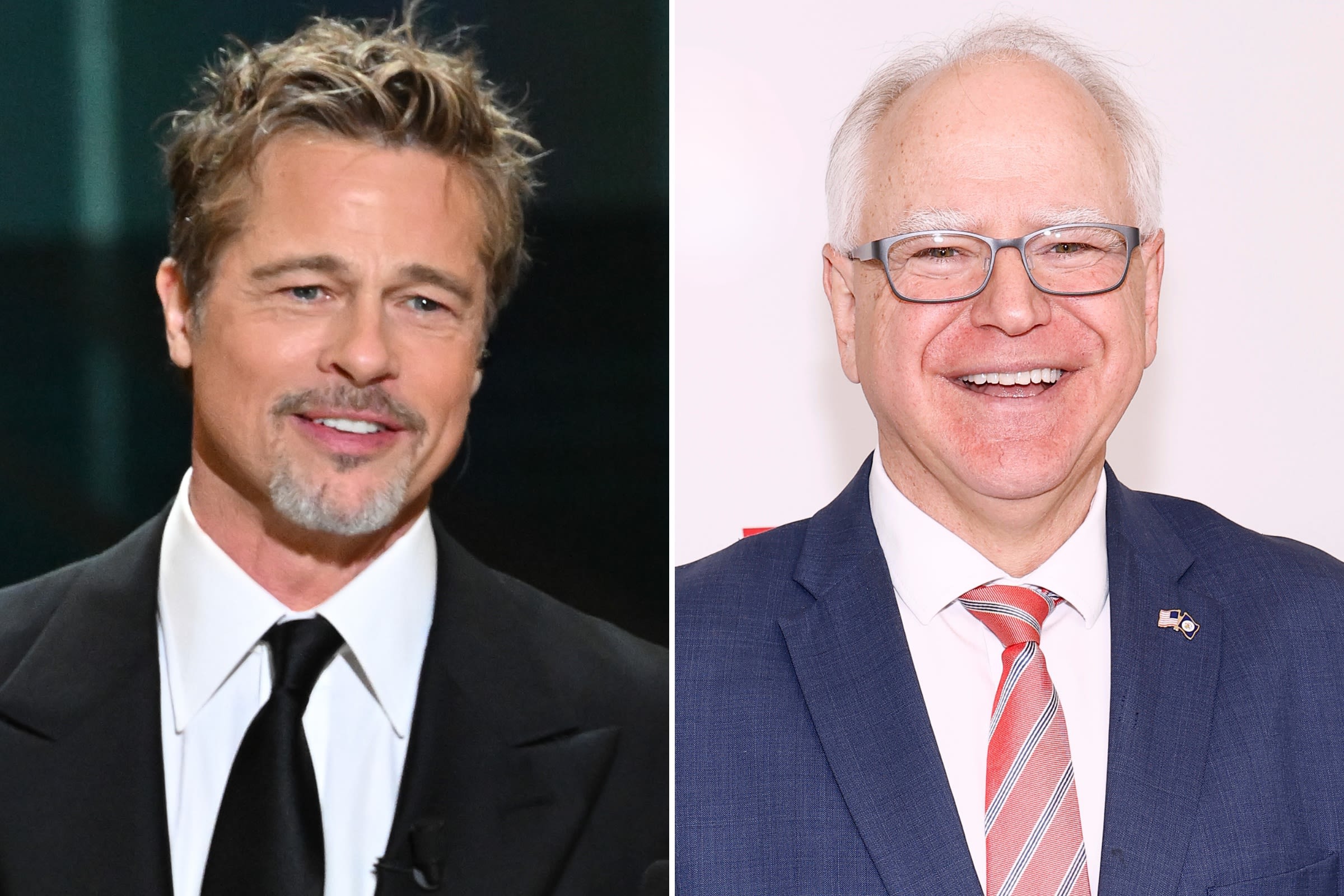 Brad Pitt, Tim Walz meme takes internet by storm