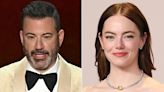 Emma Stone Reacts to Jimmy Kimmel's “Poor Things” Joke at 2024 Oscars — What Did She Say to Her Husband?