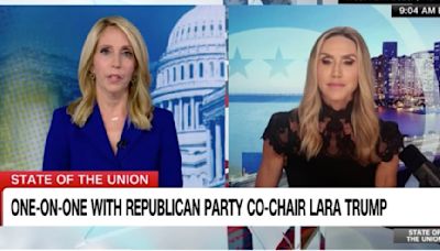 Lara Trump Fumes as CNN Host Calls Out Donald’s Hurricane Helene Lies