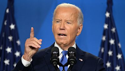 Biden refers to Kamala Harris as 'Vice President Trump' shortly after calling Zelenskyy 'Putin'