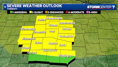 Chance of strong to severe storms this week; Cooler this weekend