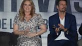 Erika Buenfil defiende a Eduardo Yáñez tras incidente con reportera: "si ya conocen el perro para qué le patean la reja"