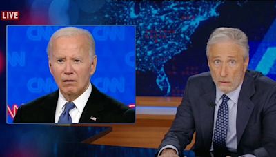 Jon Stewart unleashes withering takedown of Trump and Biden after car crash debate: ‘This cannot be real life’