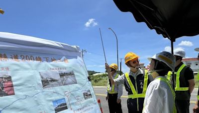 112年颱風電桿倒一排 屏200縣道電桿地下化完工