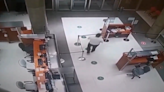 Viral Video: CCTV Clip Shows Guard Welcoming Invisible Guests At 3 AM