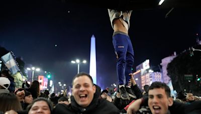 Argentina fans revel in their Copa America triumph, a brief respite from their country’s crises