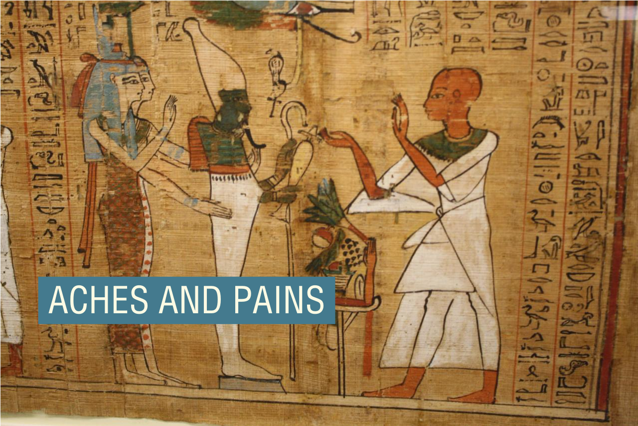 Egyptian scribes suffered at work