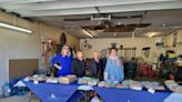 Harveys Lake Woman’s Club ‘soars to new heights’with eagle sculpture project
