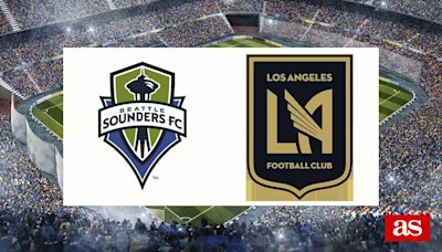 Seattle Sounders 0-3 Los Angeles FC: resultado, resumen y goles