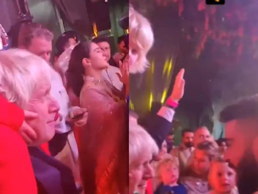 Boris Johnson Dances With AP Dhillon At Anant Ambani-Radhika Merchant Wedding. Internet Goes 'Multiverse Is Real'