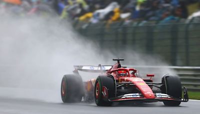 Charles Leclerc saldrá primero en el GP de Bélgica a pesar de que Verstappen marcó el mejor tiempo