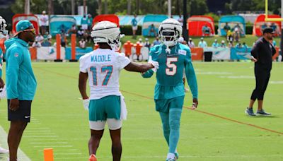Competition at Miami Dolphins Camp In Fierce As Receivers Battle Cornerbacks