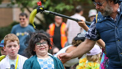 Community spirit shines at street theatre festival