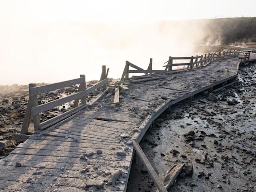 Yellowstone’s popular Biscuit Basin is closed for the summer after hydrothermal explosion