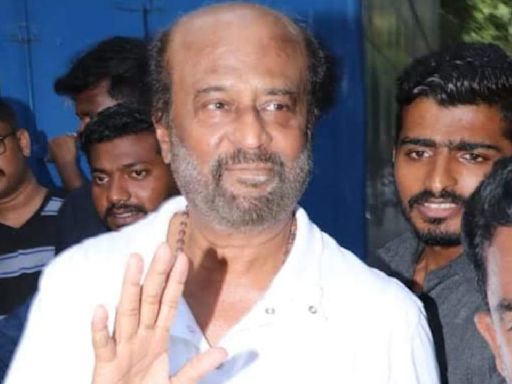 Rajinikanth leaves for a spiritual journey to Himalayas; his response to political questions is unmissable