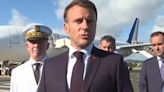 Macron llega a Nueva Caledonia para abordar con las autoridades locales los disturbios de los últimos días