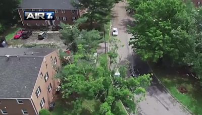 WATCH: Drone video of Salem tornado damage