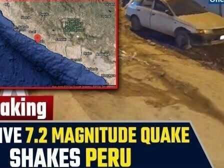 Peru Earthquake: Watch The Horrifying Moment A Massive 7.2 Magnitude Earthquake Struck Peru