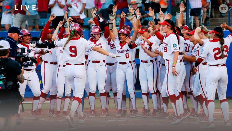 Texas vs. Oklahoma softball final score, results: Sooners complete College World Series four-peat with sweep | Sporting News