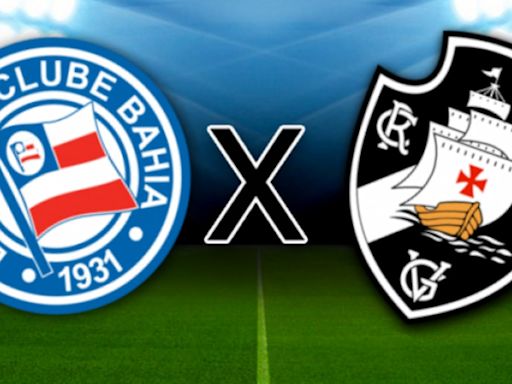 Bahia x Vasco no Brasileirão: onde assistir ao vivo e escalação das equipes