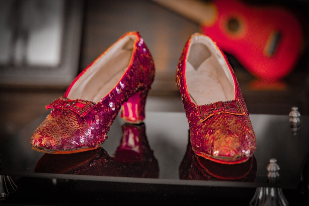 Judy Garland Museum Aims To Raise $3.5 M. to Buy Back Dorothy’s Stolen Ruby Slippers At Auction