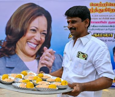 Indian priests invoke heavenly powers for Kamala Harris