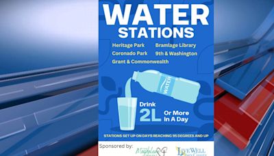 Two Junction City organizations team up to run hydration stations in Geary County