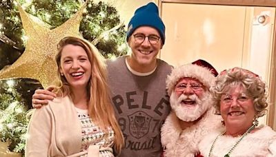 Blake Lively Shows Off Her Festive Pregnancy Style in Rare Photo from Ryan Reynolds
