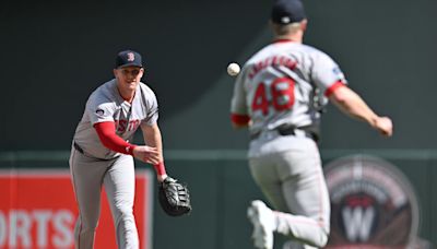 WATCH: Red Sox Score with a Hit of the Monster