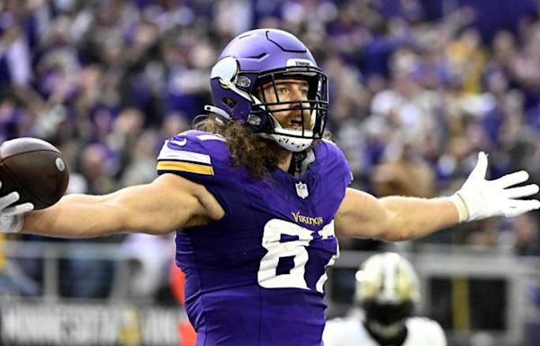 Vikings TE T.J. Hockenson Sends Fired-Up Message to New Teammate