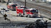 Nine L.A. firefighters injured, two critically, in semi-truck explosion in Wilmington