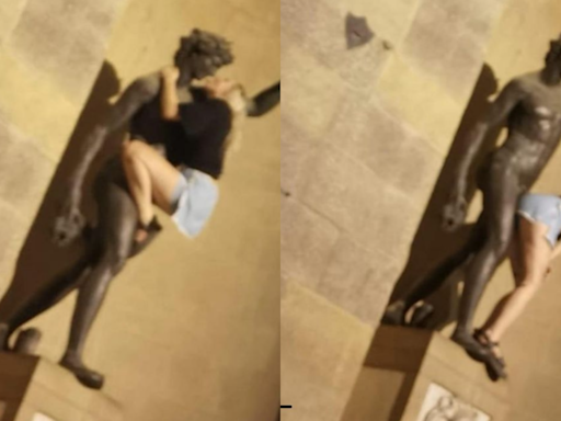 義大利驚見失控女遊客！當街「騷擾酒神雕像」畫面曝 恐終身禁入