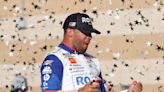 Best images of Bubba Wallace’s surge to victory in NASCAR’s Hollywood Casino 400