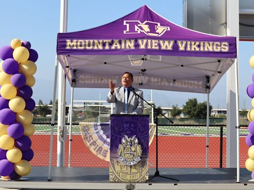 This El Monte school just christened its new bond-funded stadium