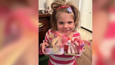 Family gifted custom My Little Pony to honor 7-year-old who died from asthma attack