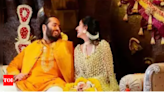 Anant Ambani-Radhika Merchant wedding: The couple bond at their Grah Shanti Puja, pics inside | Hindi Movie News - Times of India