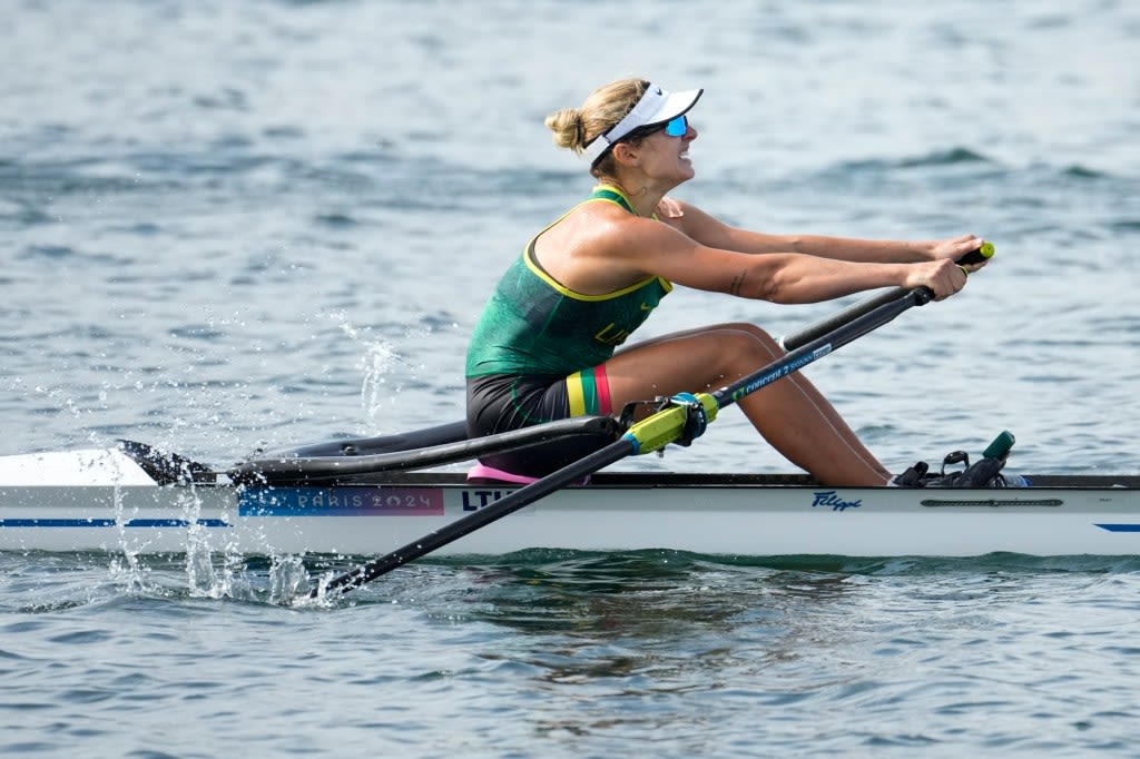 Viktorija Senkute, former UCF rower with epilepsy, wins Lithuania’s first medal in Paris